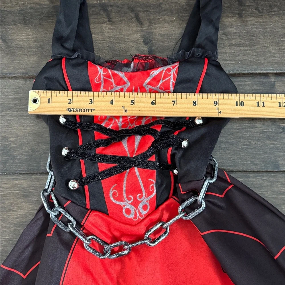 💜3/$15 Spooktacular Creation Girl Dark Vampire Halloween Costume Dress Only
